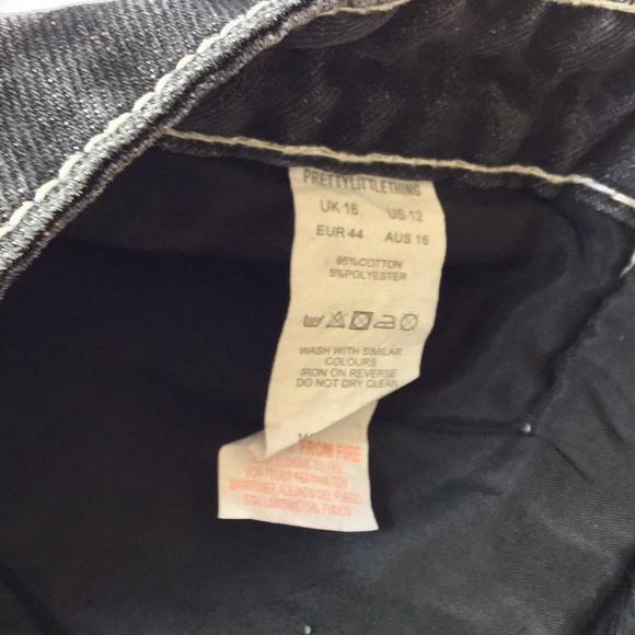 🔴𝗕𝗢𝗚𝗢🔴NWT black jeans size 12 PLT - Picture 3 of 16